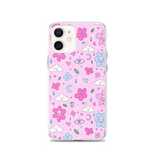 Coque pour iPhone® motif fleurs et têtes
