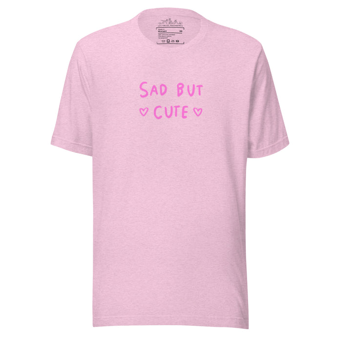 T-shirt unisexe sad but cute