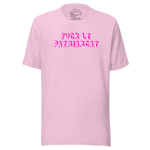 T-shirt unisexe édition limitée Fuck le patriarcat vive les chats