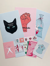 Kit promo 3 prints + 4 cartes postales
